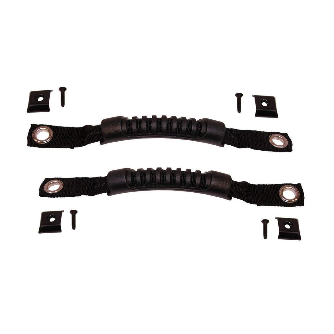 Rugged Ridge 11825.01 Door Grab Strap Pair, Cj-Yj Bl