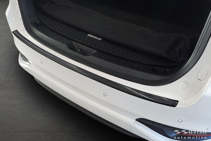 Avisa Schwarz Edelstahl Heckstossstangenschutz kompatibel mit Mazda CX-80 (KL) 2024-