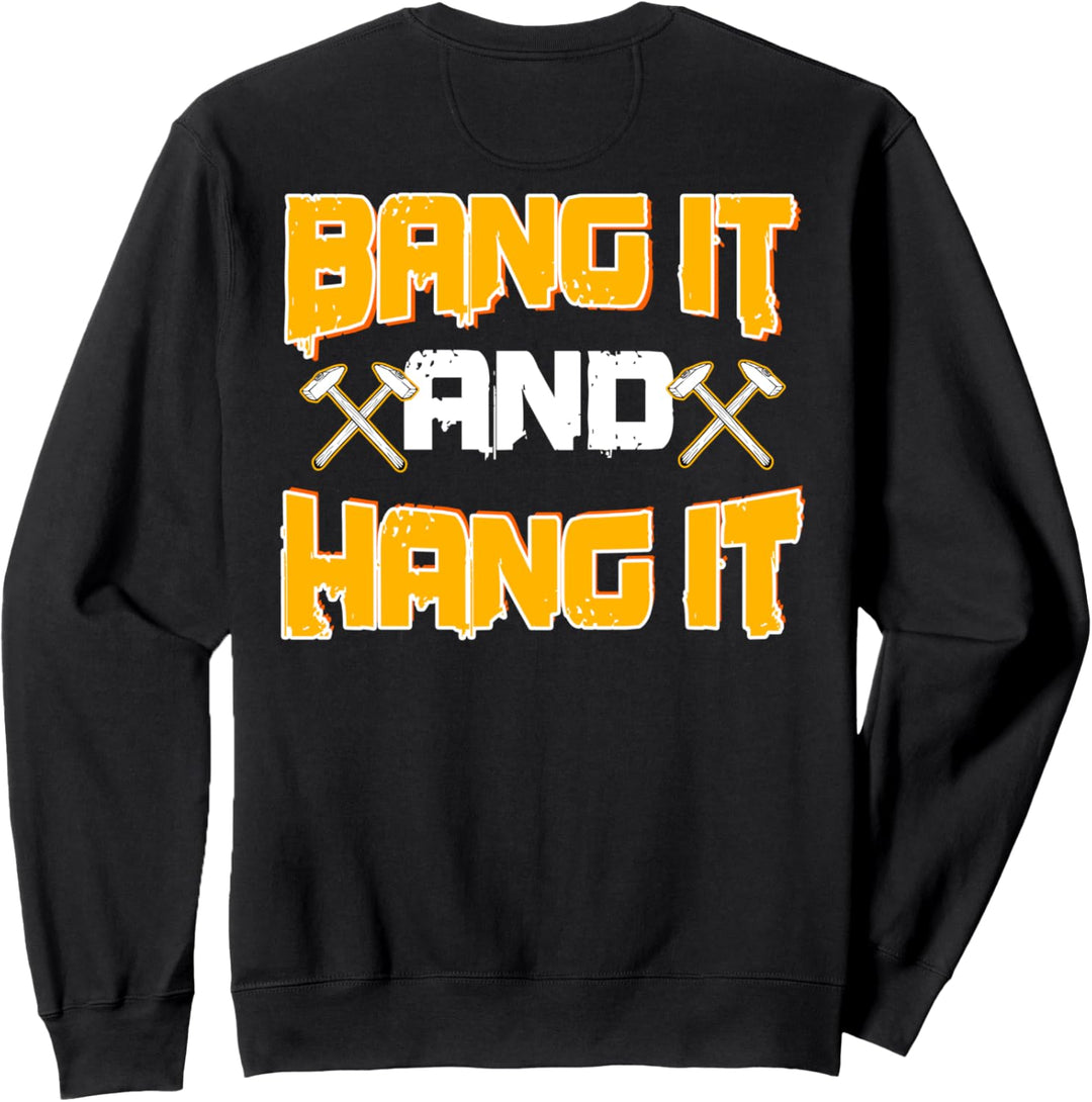 Blecharbeiter Geschenke Design auf der Rückseite des Hemdes Sweatshirt