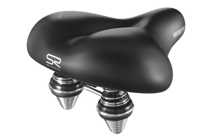 Selle Royal Manhattan (Relaxed) Fahrrad-Sattel // Unisex (Premium) Schwarz 27 x 45 x 10 cm, Schwarz
