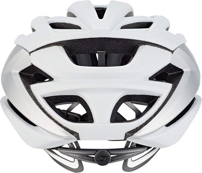 Giro Unisex – Erwachsene Syntax Fahrradhelm Road L | 59-63cm matte white/silver, L | 59-63cm matte w