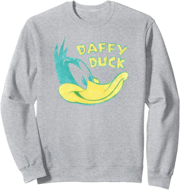 Looney Tunes Daffy Head Sweatshirt