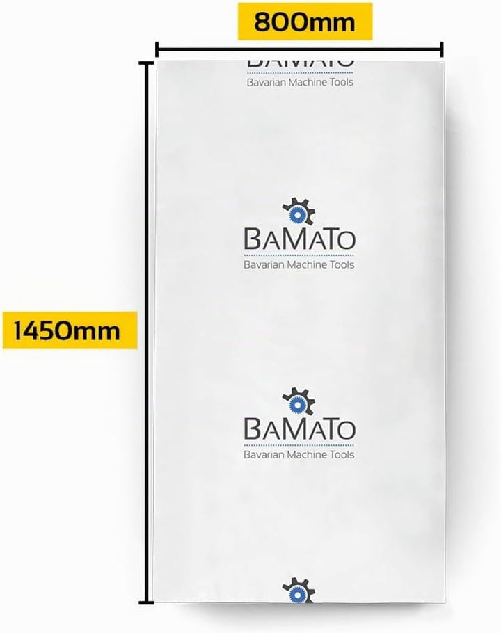 5x BAMATO Spänesack für Absauganlage – Reissfester Auffangsack, passend für AB-2530 &amp; AB-3900, Staub