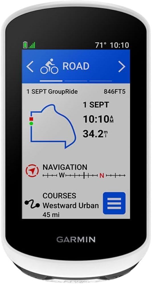 Garmin Edge® Explore 2 GPS-Fahrrad-Navigator, E-Bike-Kompatibilität, Karten und Navigation, mit Sich