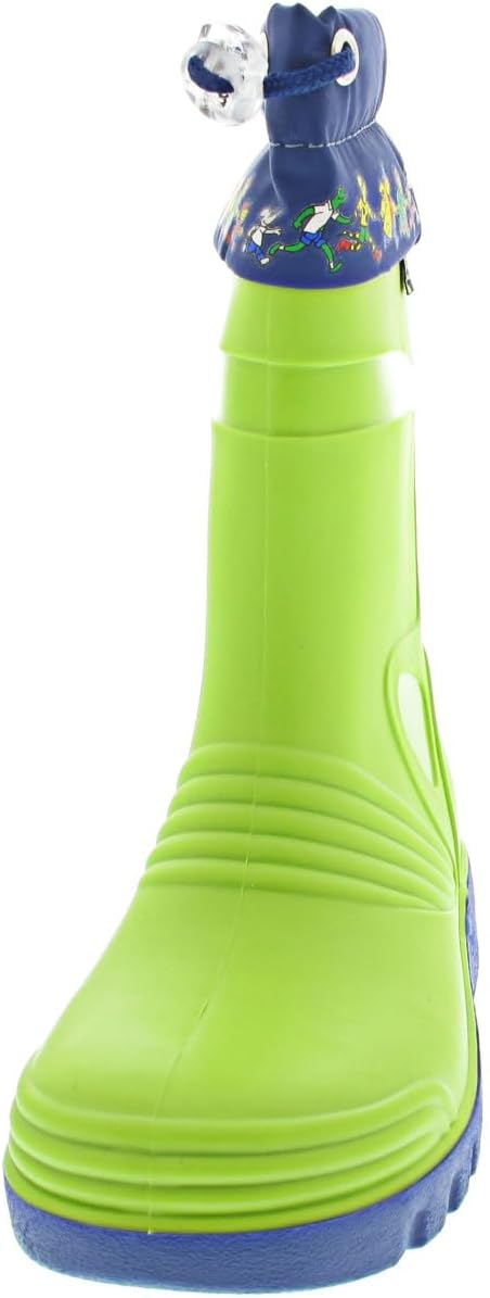 Lurchi Jungen Peer Gummistiefel, Grün