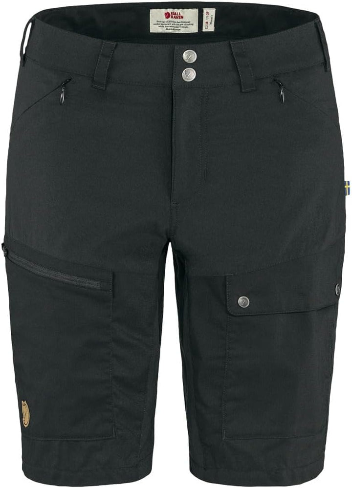 FJALLRAVEN Damen Abisko Midsummer W Shorts, schwarz, 36, F89857
