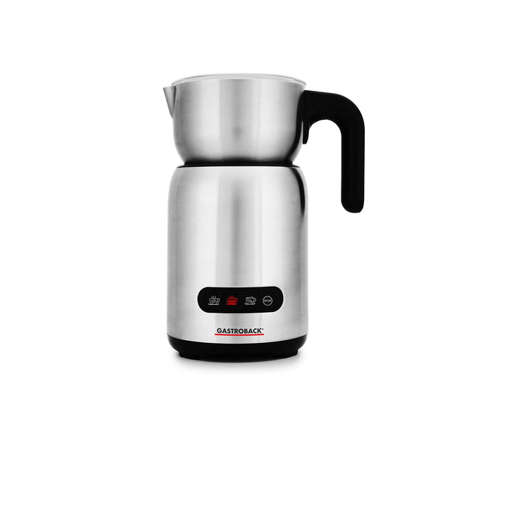 GASTROBACK Design Milk and Chocolate Advanced, 650 Watt Induktion-Milchaufschäumer für 1 Liter Milch