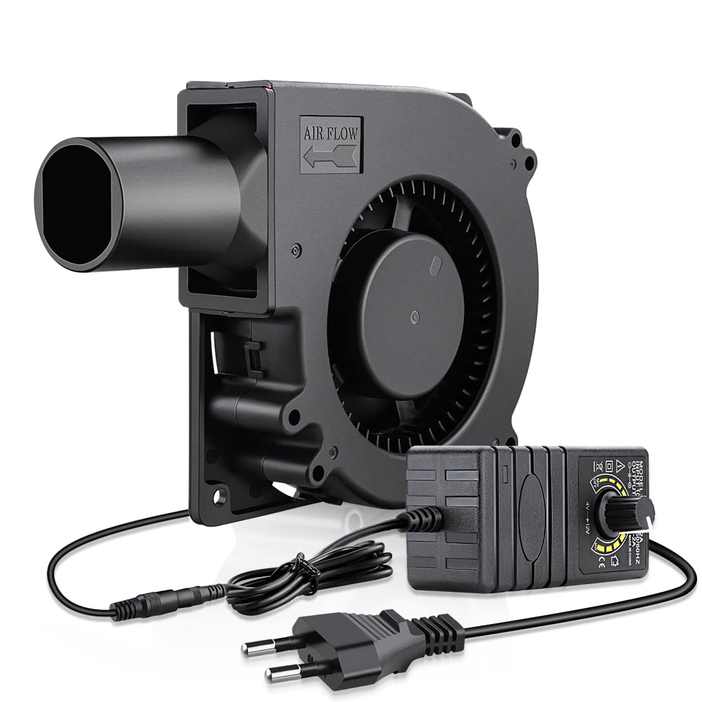 120mm Radial Lüfter 12V Regelbar Kühlung Lüfter AC Powered 230V Gebläse Lüfter für Belüftung Lüfterw