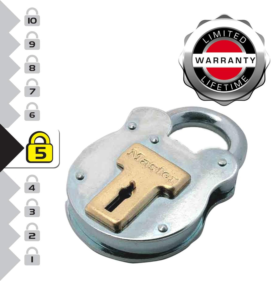MASTER LOCK 2750EURD RETRO VORHM-DNGESCHLOSS 51MM STAHL BM-GEL 8MM