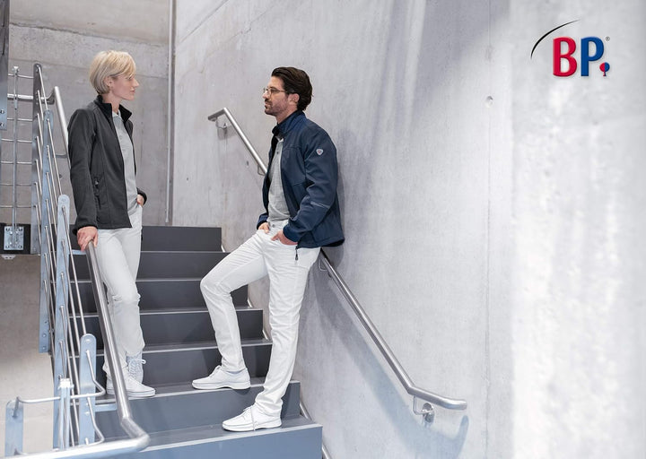 BP Med Trousers 1756-311-0021 Laborhose (Röhre) für Herren - 65% Baumwolle, 30% Polyester, 5% Elasth