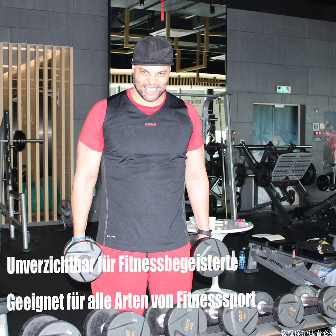 Powerlifting Mundschutz für Sport und Fitness, Krafttraining,Sportmundschutz für Gewichtheben,frei z