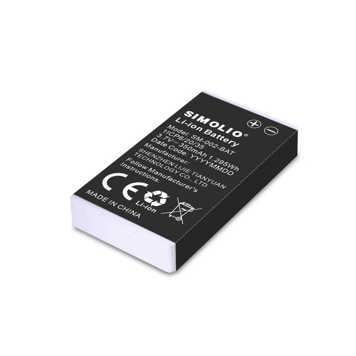 Li-Ionen-Akku für Simolio Kabellose TV Kopfhörer SM-823 Pro, SM-823D Pro, SM-824D1 und SM-824D2