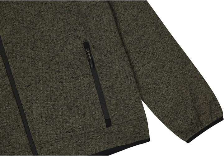 CMP - F.lli Campagnolo Herren Jacke Fleecejacke 46 OLIVE-NERO, 46 OLIVE-NERO