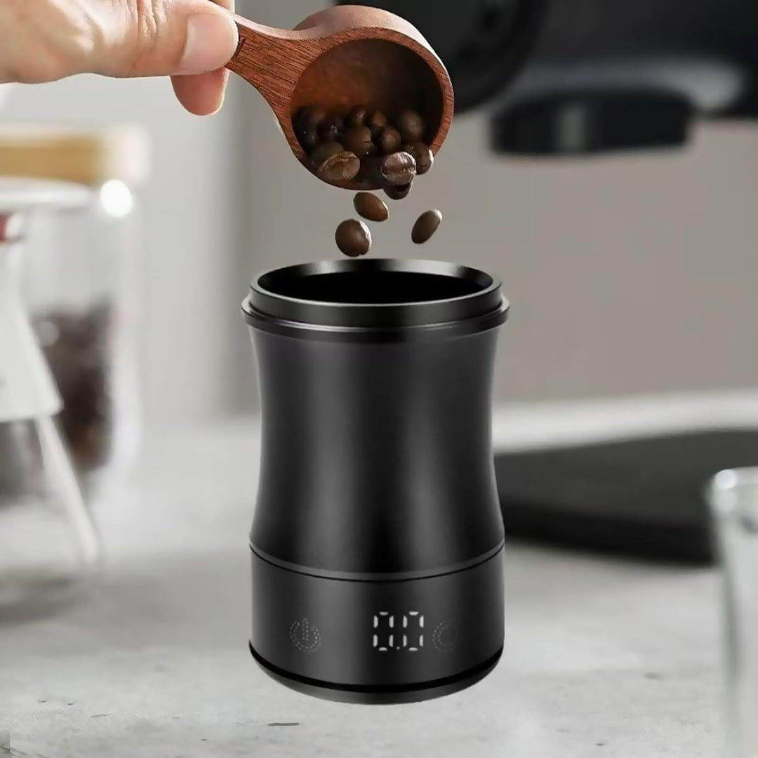 Digitales Dosierbecher, Precision kaffeewaage mit LED-Display Wiederaufladbare Espresso Waage mit Ei