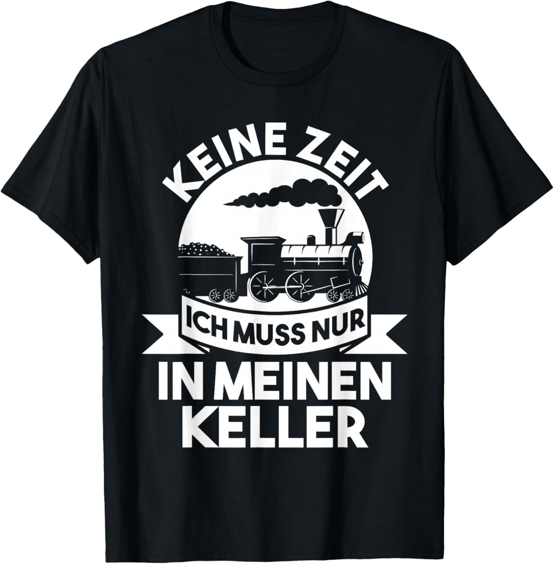 Modelleisenbahn Eisenbahn Lokomotive T-Shirt