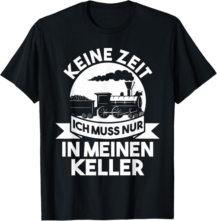 Modelleisenbahn Eisenbahn Lokomotive T-Shirt