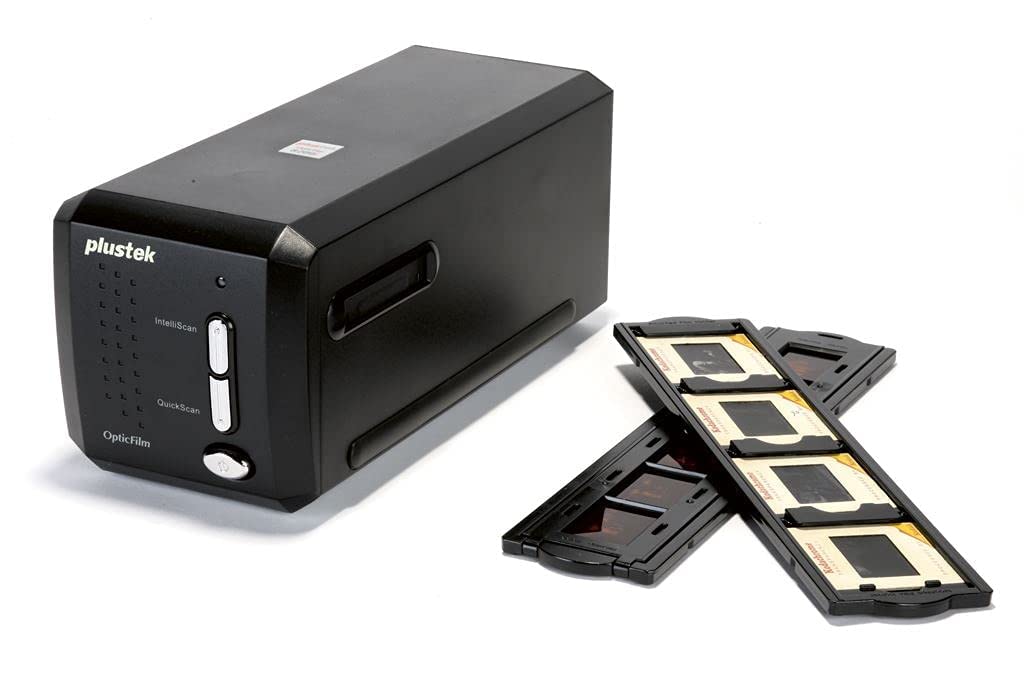 Plustek OpticFilm 8200i Ai 35mm Dia/Negativ Filmscanner (7200 dpi, USB) inkl. SilverFast Ai, 8200i A