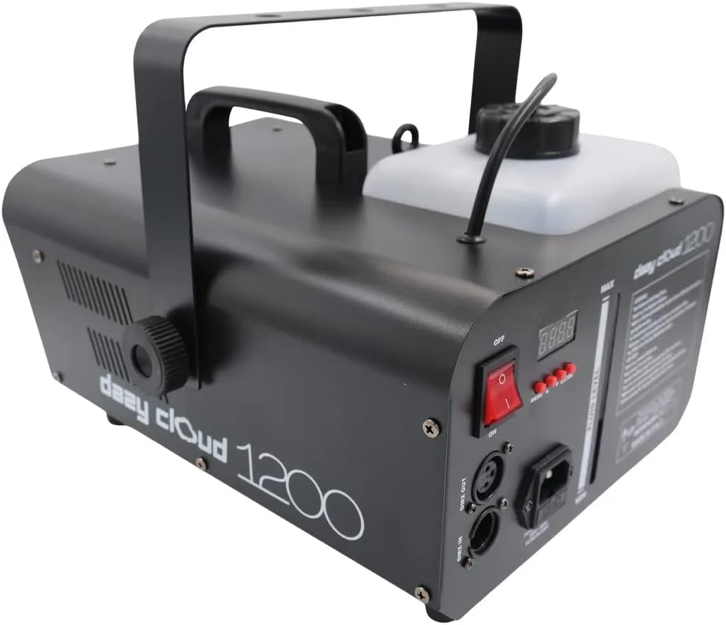 Redshow DC1200 – Dazy Cloud 1200 Nebelmaschine, kabellose Fernbedienung, DMX steuerbar