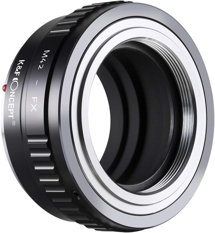 K&F Concept M42-FX II Kupfer-Bajonett Objektiv Adapterring,Objektivadapter,Adapter Fuji,Adapter Ring