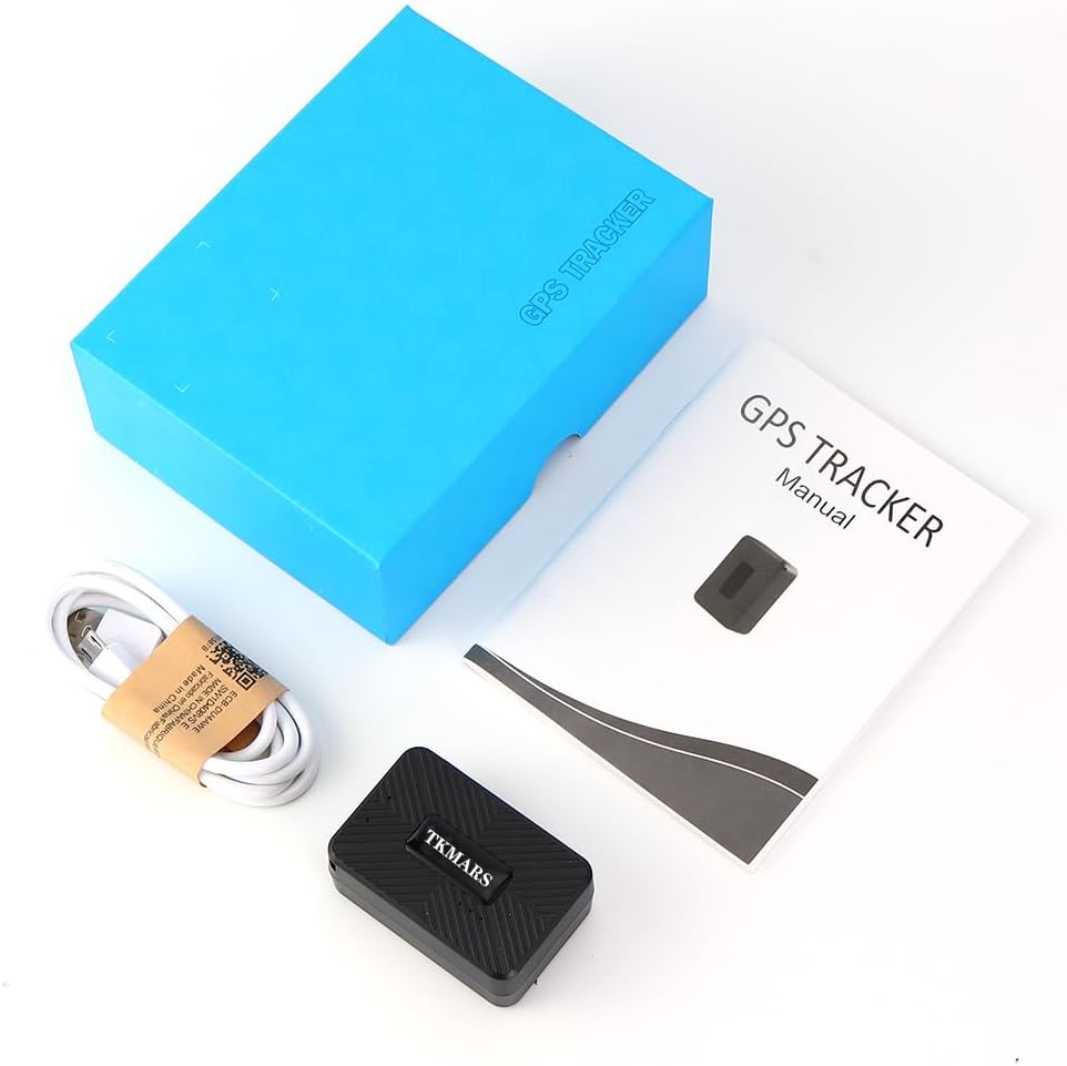 TKMARS Auto 4G GPS Tracker Ohne ABO, Echtzeit Ortung per APP & SMS, Magnetisch, 1500mAh Akku, GPS Se