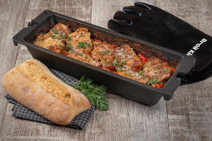 Broil King Grill-/Grillzubehör, Gusseiserner Wokeinsatz, Edelstahl, 5 x 5 x 5 cm, 69618