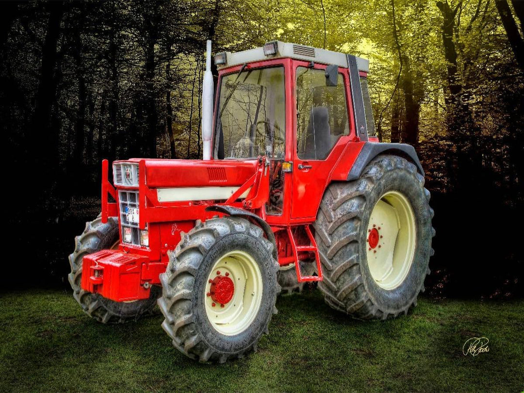 CALVENDO Puzzle Oldtimer Traktor McCormick 1000 Teile Lege-Grösse 64 x 48 cm Foto-Puzzle Bild von Pe