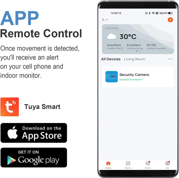 10“ kabelgebundenes Video-Türklingelsystem mit IR-Nachtsicht, Zwei-Wege-Sprechanlage, Fernentriegelu