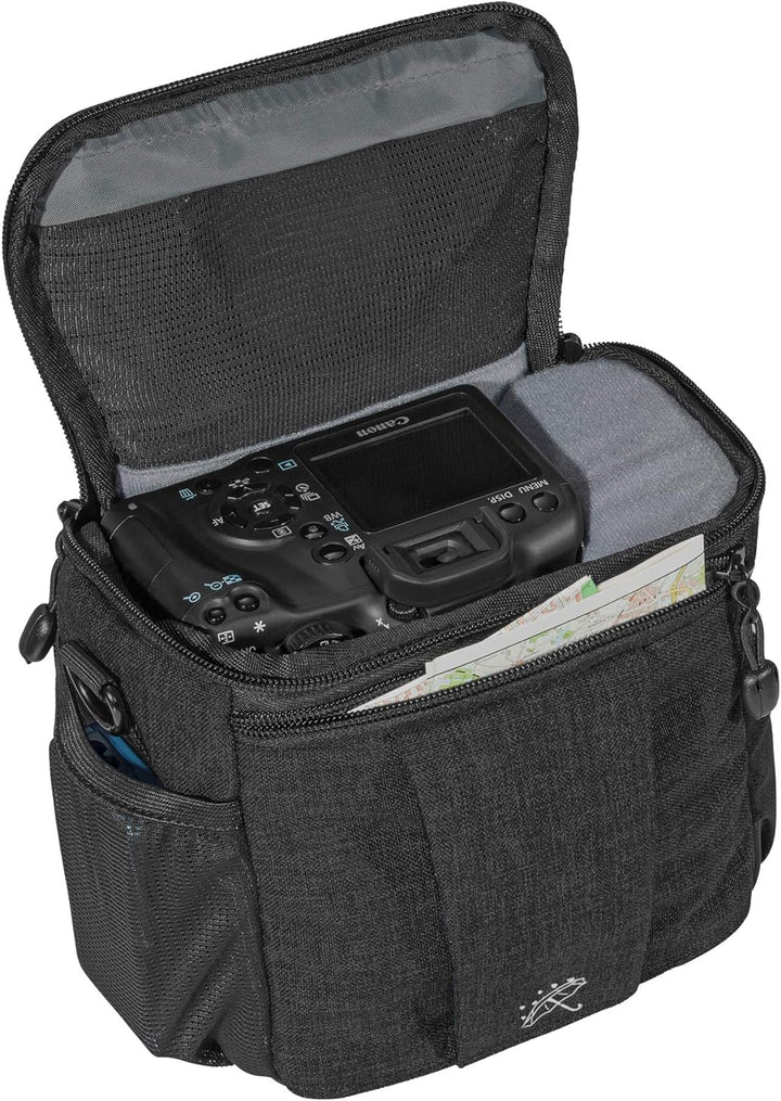 PEDEA DSLR-Kameratasche "Fashion" mit Displayschutzfolie für Panasonic Lumix DMC-G2 / Pentax K-S2 /