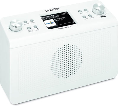 TechniSat DIGITRADIO 21 IR - Küchenradio (Unterbauradio inkl. Montageplatte, Internetradio DAB+, DAB