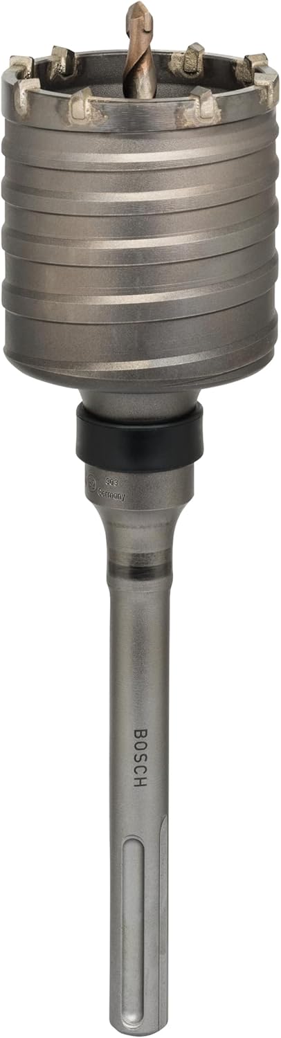 Bosch Professional 1x SDS MAX-9 Hohlbohrkrone (für Beton, Backstein, Kalk- und Sandsteine, Ø 82 x 80