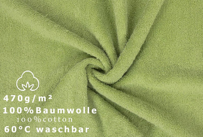 Betz 20 Stück Premium Seifetücher- Seiftuch - Handtücher-Set - Händehandtücher - 30 x 30cm Farbe avo