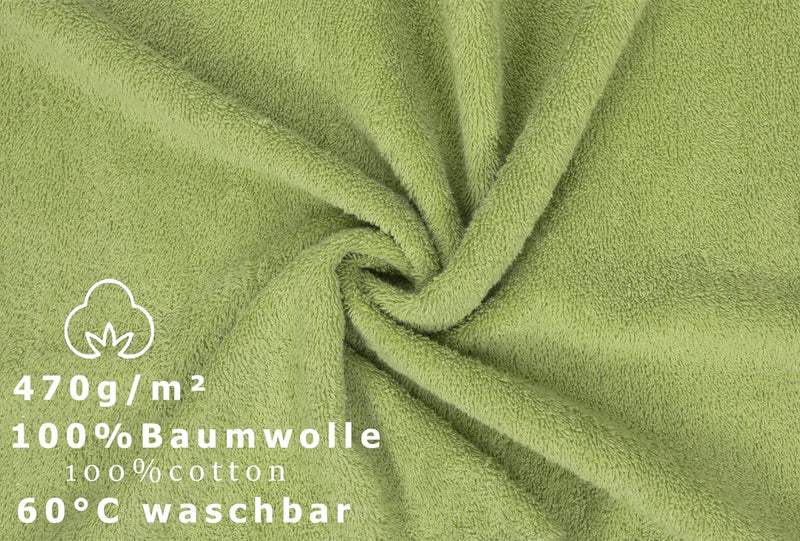 Betz 20 Stück Premium Seifetücher- Seiftuch - Handtücher-Set - Händehandtücher - 30 x 30cm Farbe avo