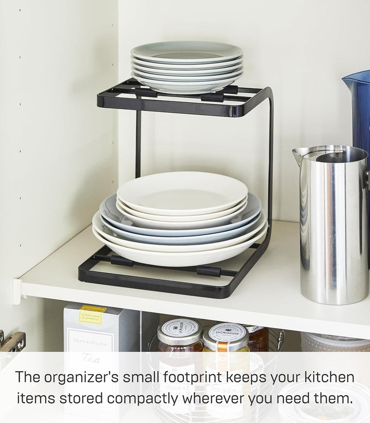 Pot stand - Tower - black Schwarz, Schwarz