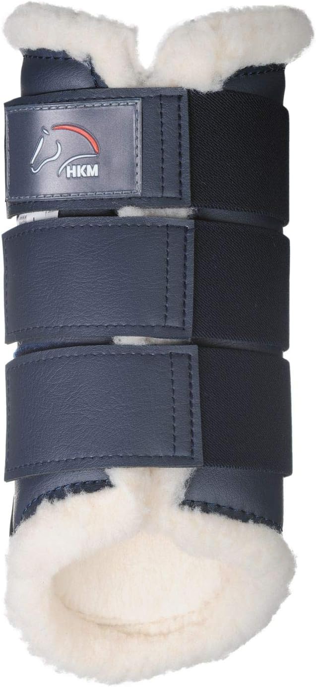 HKM Gamaschen Comfort XL Dunkelblau, XL Dunkelblau