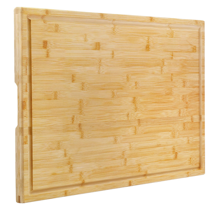 Utoplike Extra grosses Schneidebrett 76.2 x 50.7 x 2.5cm, Bambus-Schneidebretter für Küche, XL Big B