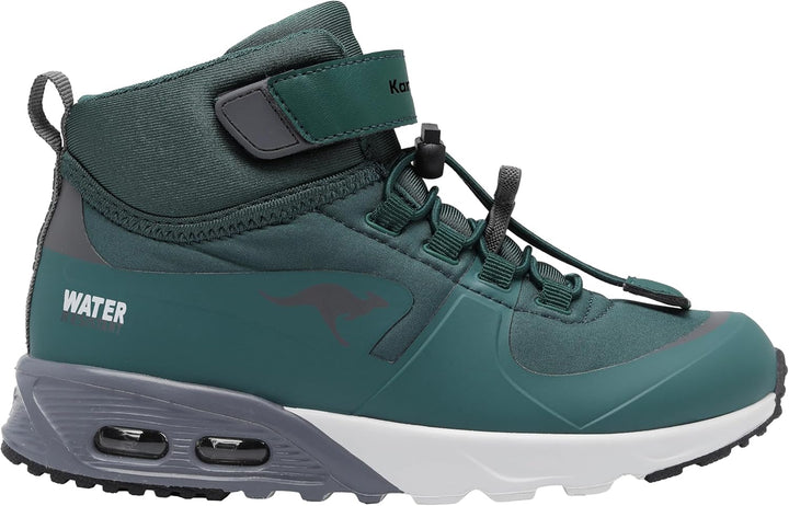 KangaROOS Unisex Kinder Kx-Hydro Sneaker 28 EU Deep Emeraldt Steelgrey, 28 EU Deep Emeraldt Steelgre