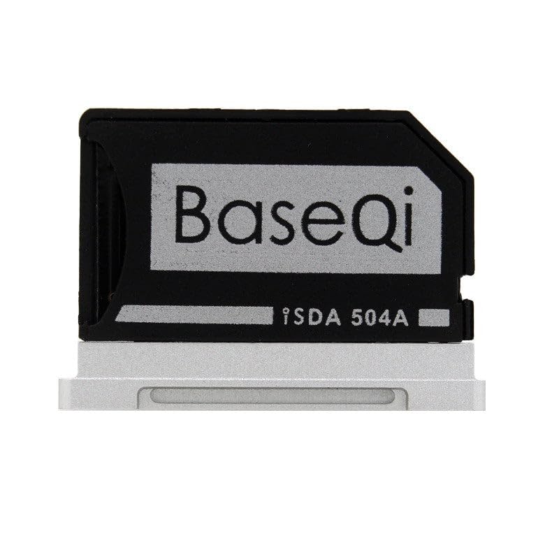 BASEQI FBA_iSDA504ASV Aluminium-microSDD-Adapter funktioniert mit MacBook Pro 15 Zoll Retina (late 2