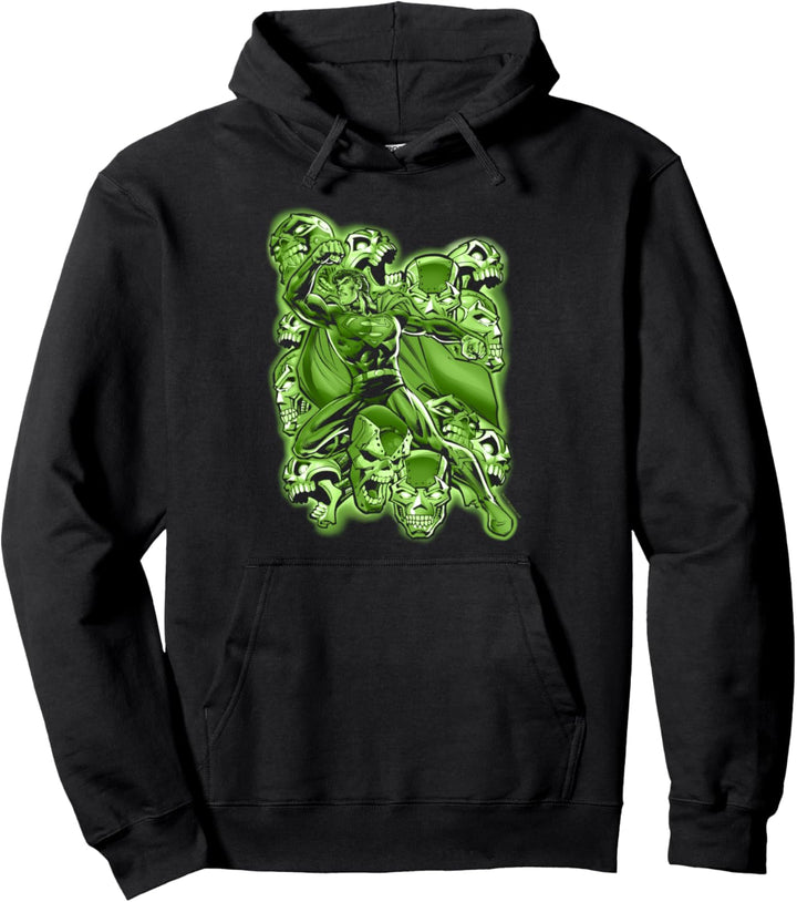 Superman Metallo Mayhem Pullover Hoodie