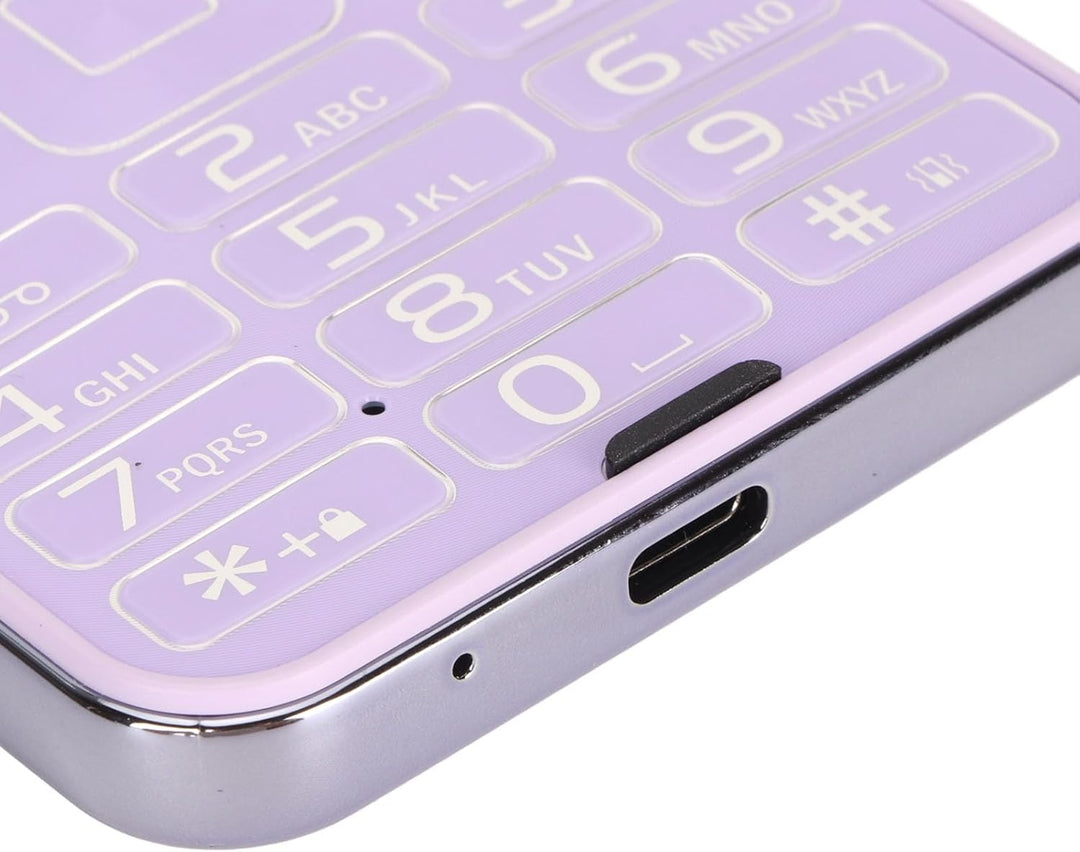 Fockety 2G-Klapptelefon für Senioren, 2,6-Zoll-Bildschirm, Entsperrtes Dual-SIM-Klapphandy, Mobiltel