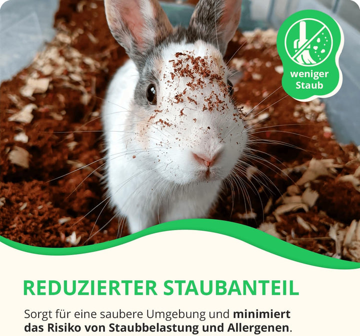 Allkokos Kokoskleintiereinstreu (2x40 Liter) 2 x 40 Liter Kokoseinstreu, 2 x 40 Liter Kokoseinstreu