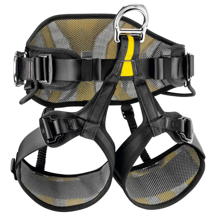 PETZL AVAO SIT FAST 1 Klettergurte, Black/Yellow, 1