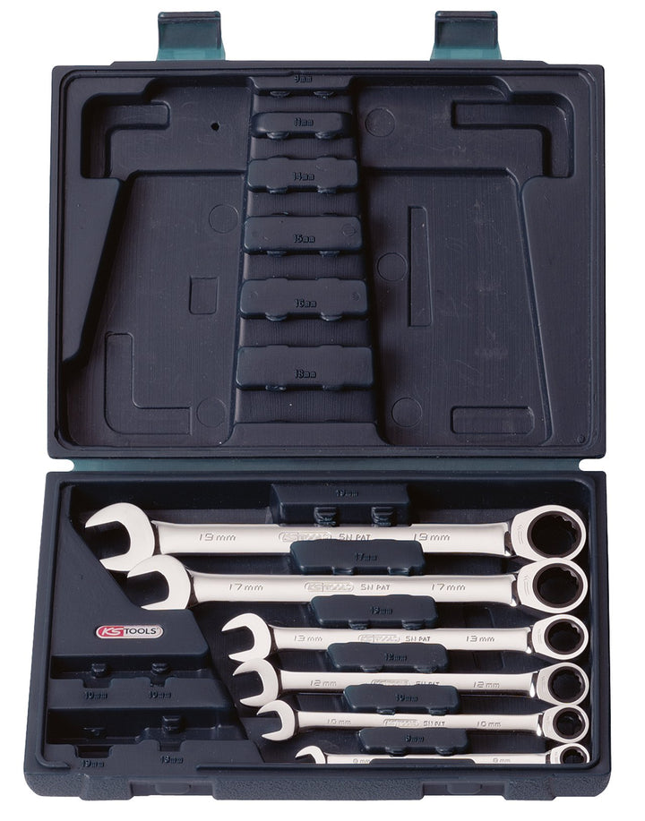 KS Tools 503.4259 GEARplus Ratschenringmaulschlüssel-Satz, 6-tlg.