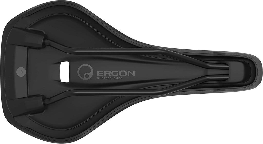 Ergon SMC Sport Gel ergonomischer MTB Fahrrad Sattel schwarz Stealth Schwarz S/M, Stealth Schwarz S/