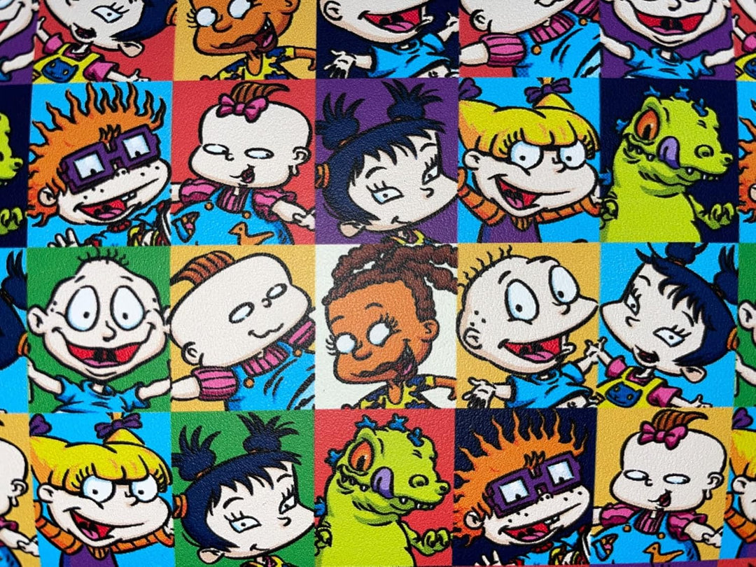 Loungefly Rugrats Nickelodeon Geldbörse mit Reissverschluss, Schwarz, Medium, Geldbörse mit Reissver
