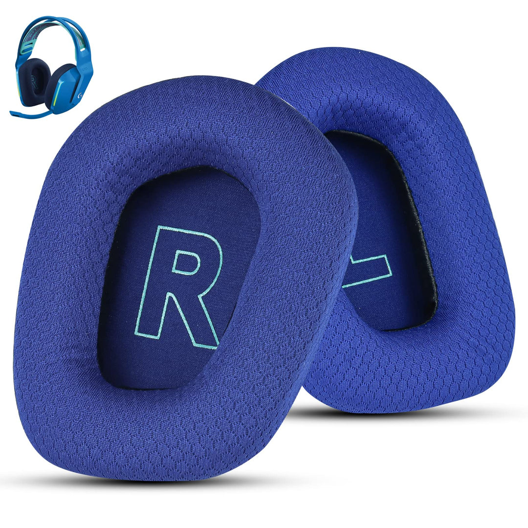 Atmungsaktives Netzgewebe Ersatz-Ohrpolster für Logitech G733 & G335 Gaming Headset - Optimale Klang