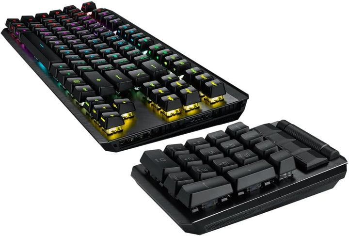 ASUS Tastatur ROG Claymore II Gaming Tastatur französisches Layout 90MP01W0-BKFA00