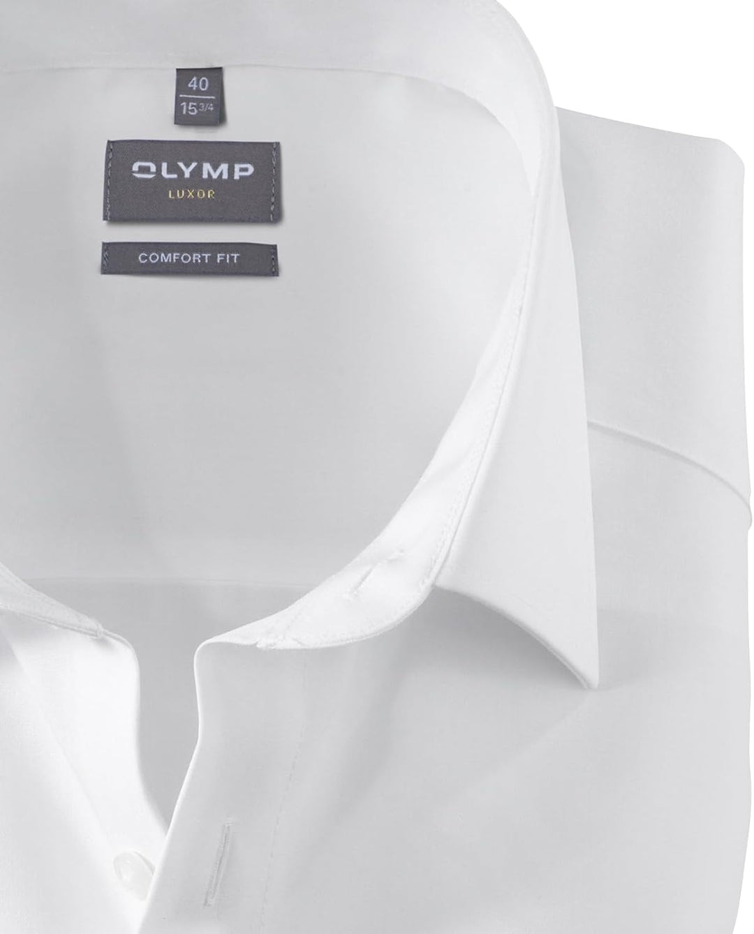 Olymp Luxor Modern Fit Hemd Kurze Ärmel 37 Weiss, 37 Weiß
