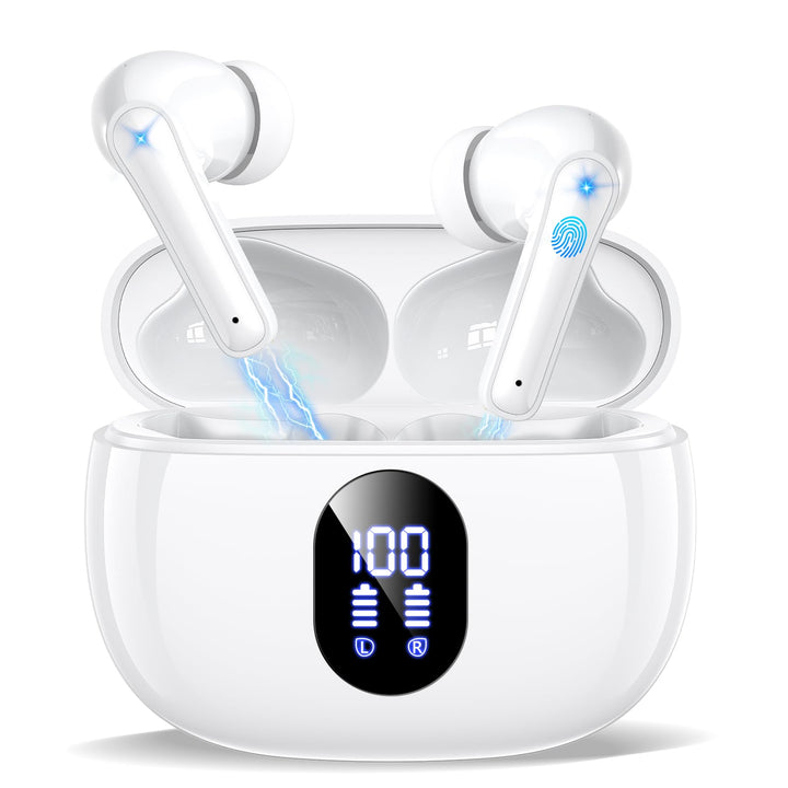 Bluetooth Kopfhörer Kabellos Bluetooth 2026 In Ear Kopfhörer mit 4 ENC Noise Cancelling Mikrofon, LE