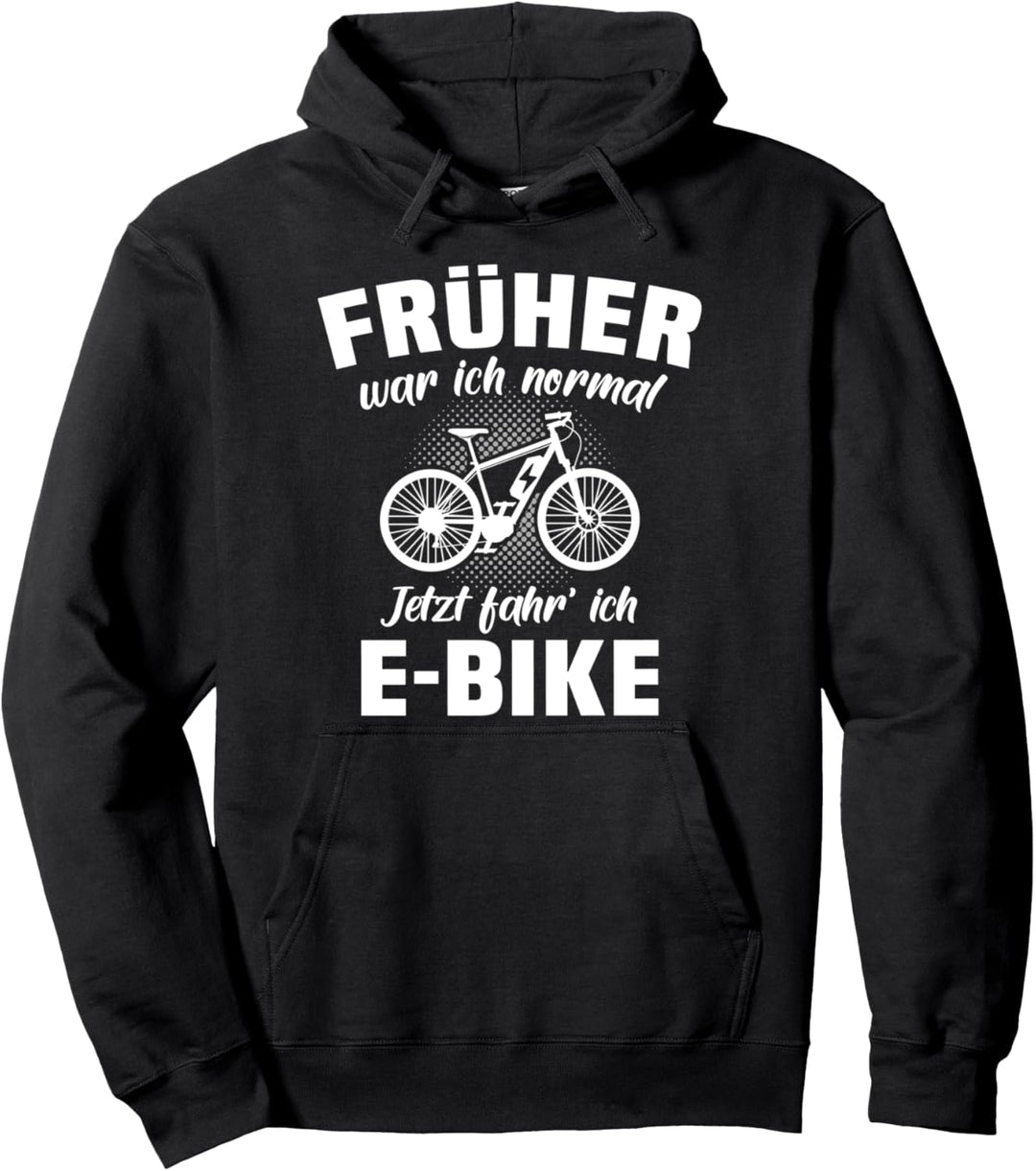 E-biker Mountainbike Fahrrad Zubehör E-Bike Ebike Pullover Hoodie