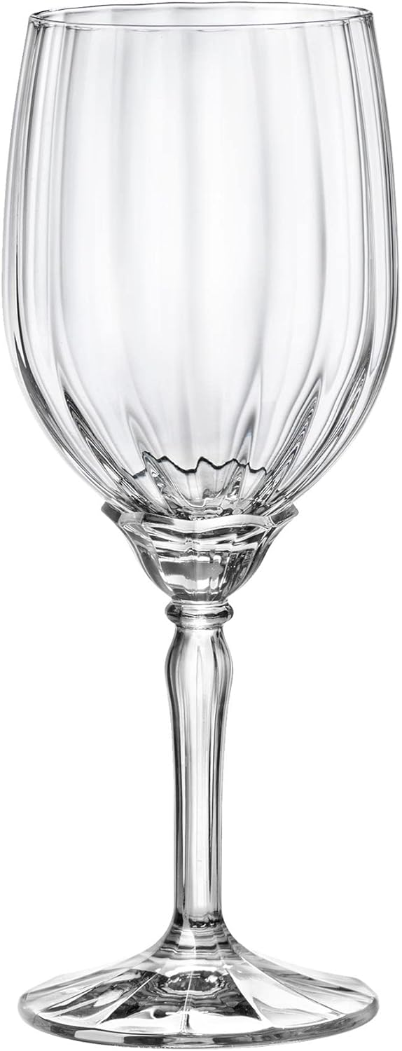 Rocco Bormioli Bormioli Rocco Florian Set aus 6 Glas, transparenter Fuss für weisse Weine, 38 cl, du